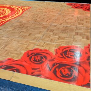 Printed Vinyl Dance Floor Decal